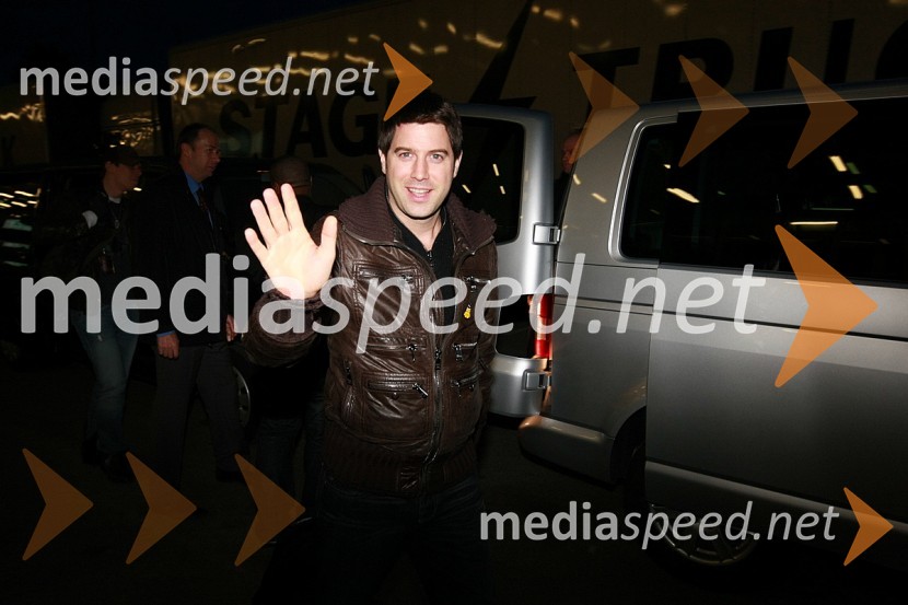 Sebastien Izambard, član skupine Il DivoIl Divo, koncert v Hali Tivoli