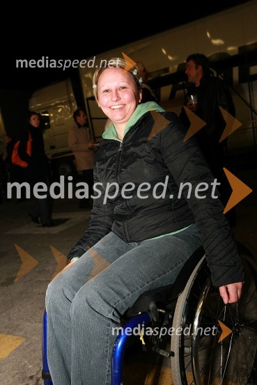 Mateja Pintar, igralka namiznega tenisaIl Divo, koncert v Hali Tivoli