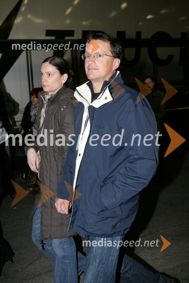 Andrej Klasinc, predsednik uprave Term Ptuj s soprogo NatašoIl Divo, koncert v Hali Tivoli