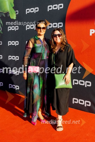  Maja Fesel Kamenik, HRM;  Tjaša Kolenc Filipčič, vodja upravljanja z blagovno znamko in direktorica marketinga v Skupini TriglavPOP promenada 2023