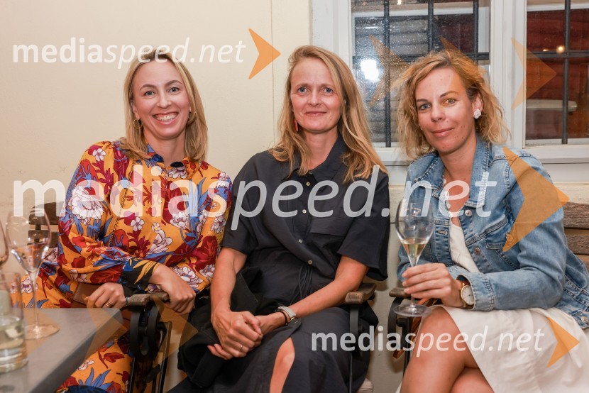  ... ;  Mojca Simonič, igralka;  Simona Mohorič, ZTK KranjKranjska dolga miza 2023