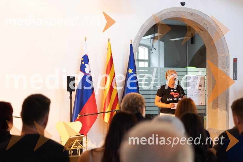 mag. Romana Lesjak, županja, Črna na KoroškemKatalonski nacionalni dan La Diada združen z dobrodelno prireditvijo »OBJEM«