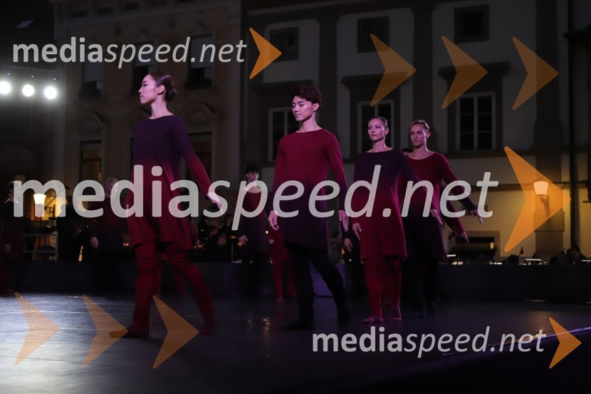 Balet pod zvezdami: Carmina Burana na Glavnem trgu v Mariboru