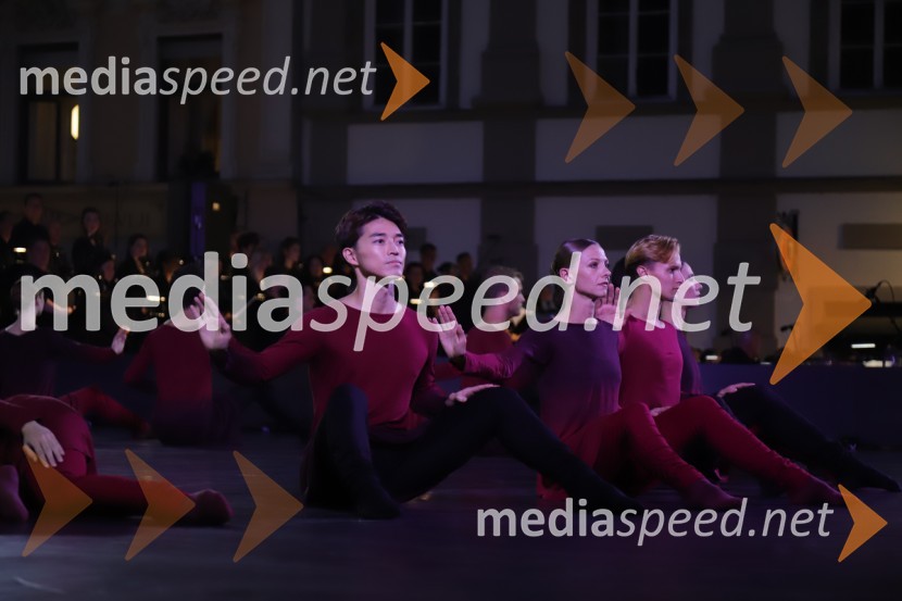 Balet pod zvezdami: Carmina Burana na Glavnem trgu v Mariboru