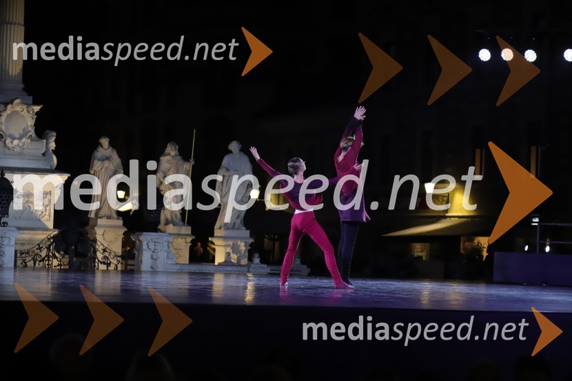 Balet pod zvezdami: Carmina Burana na Glavnem trgu v Mariboru