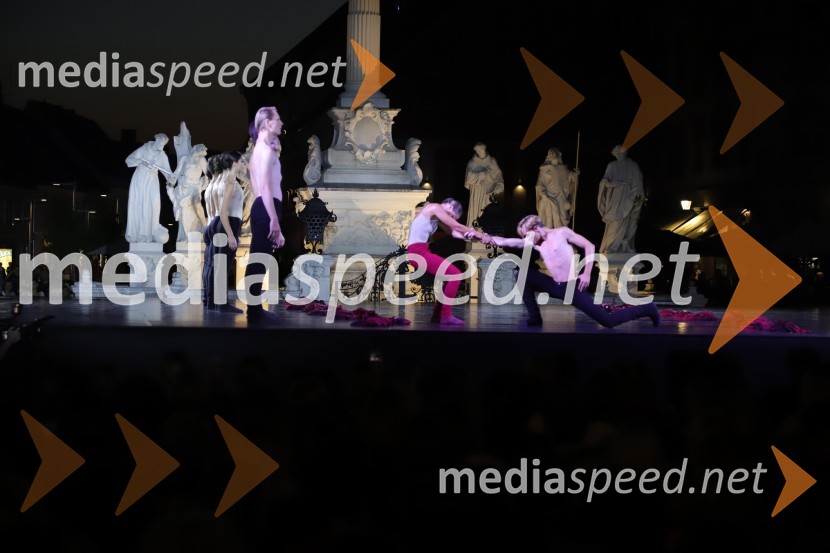 Balet pod zvezdami: Carmina Burana na Glavnem trgu v Mariboru