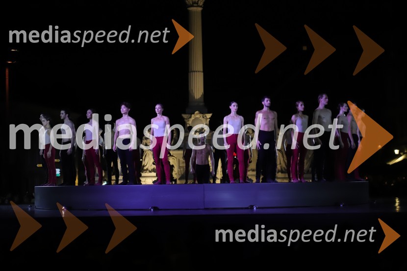 Balet pod zvezdami: Carmina Burana na Glavnem trgu v Mariboru