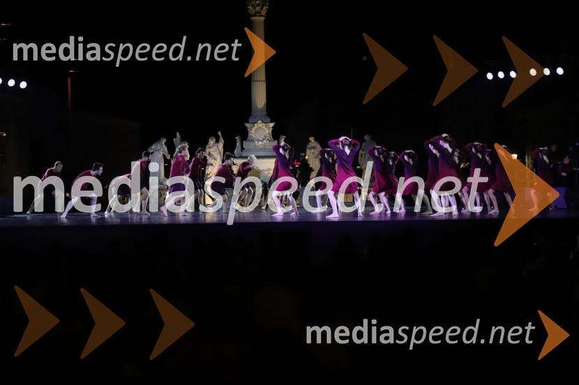 Balet pod zvezdami: Carmina Burana na Glavnem trgu v Mariboru