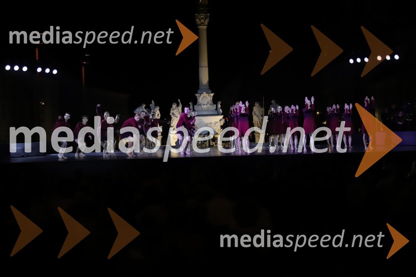 Balet pod zvezdami: Carmina Burana na Glavnem trgu v Mariboru