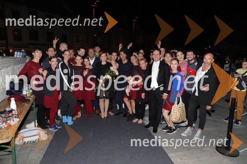 Balet pod zvezdami: Carmina Burana na Glavnem trgu v Mariboru