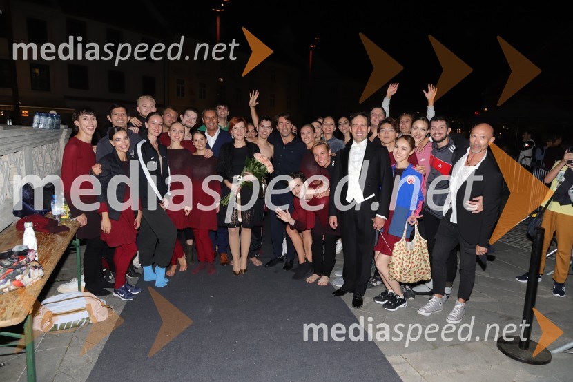 Balet pod zvezdami: Carmina Burana na Glavnem trgu v Mariboru