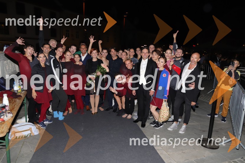 Balet pod zvezdami: Carmina Burana na Glavnem trgu v Mariboru