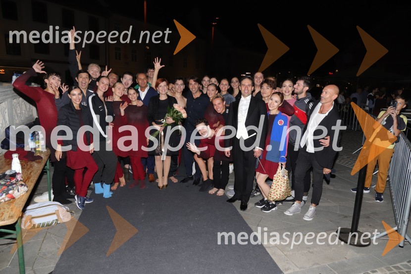 Balet pod zvezdami: Carmina Burana na Glavnem trgu v Mariboru