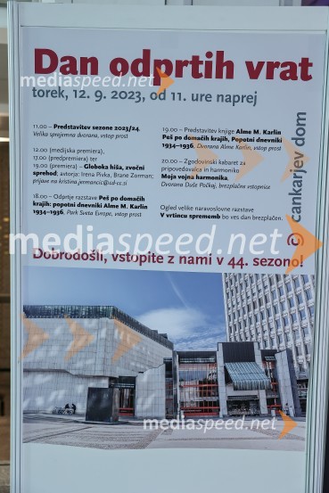 Cankarjev dom predstavil repertoar sezone 2023/24