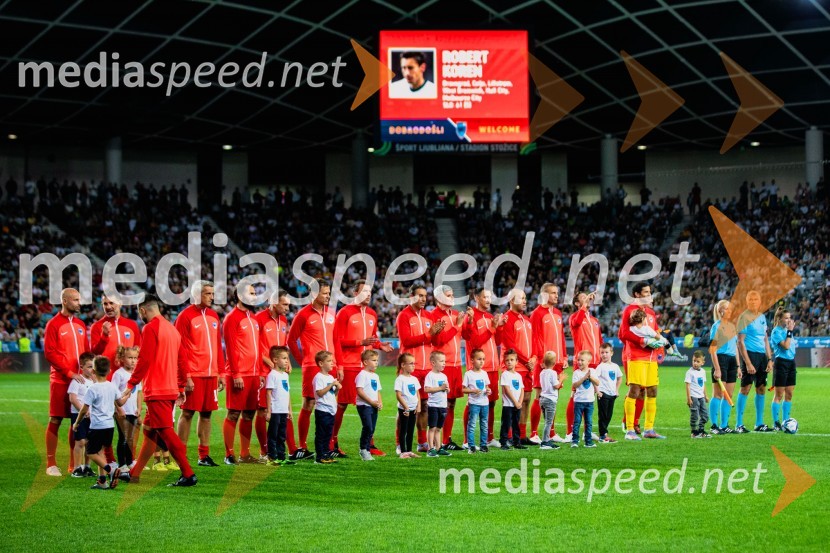 Dobrodelna tekma: Svetovne zvezde nogometa za žrtve poplav