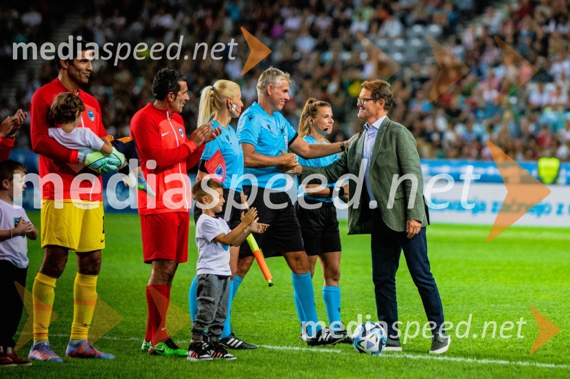 Dobrodelna tekma: Svetovne zvezde nogometa za žrtve poplav