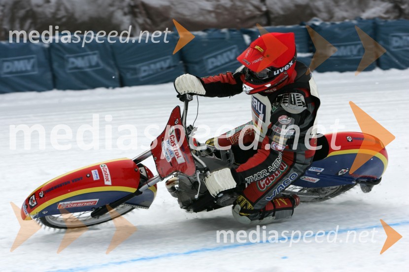 Viatcheslav Nikulin (Nemčija)SPEEDWAY NA LEDU, polfinale svetovnega prvenstva posameznikov, 2. dirka