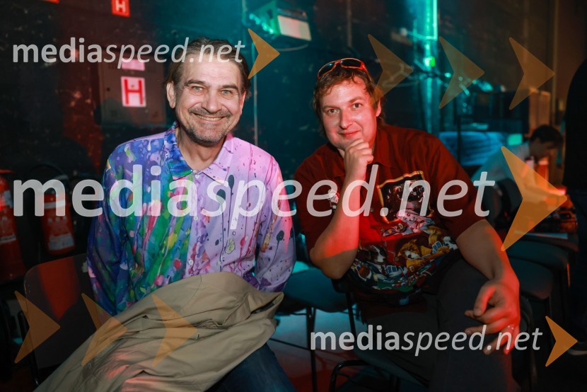  Marko Vuksanović, pevec, skupina Avtomobili;  Gregor Stermecki, urednik, Radio MariborFrišno/Fresh, dan nove slovenske glasbe 2023