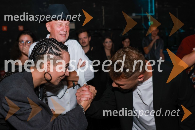  Vlado Kreslin, glasbenik;  Mia Puhar Rodin - Masayah, pevka;  Michael Leopold- Leopold I., glasbenikFrišno/Fresh, dan nove slovenske glasbe 2023