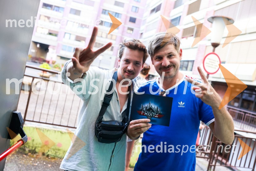  Gregor  Strasbergar, glasbena skupina MRFY;  Anže Zevnik, igralecFrišno/Fresh, dan nove slovenske glasbe 2023