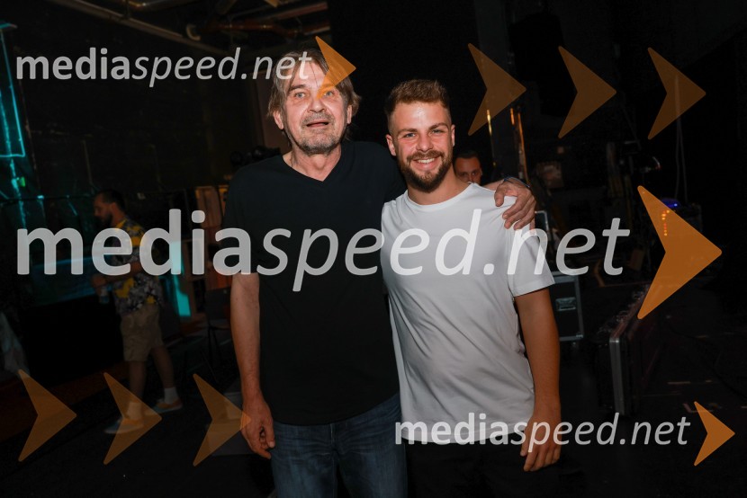  Marko Vuksanović, pevec, skupina Avtomobili;  Michael Leopold- Leopold I., glasbenikFrišno/Fresh, dan nove slovenske glasbe 2023