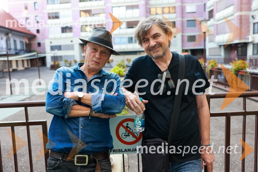  Vlado Kreslin, glasbenik;  Marko Vuksanović, pevec, skupina AvtomobiliFrišno/Fresh, dan nove slovenske glasbe 2023