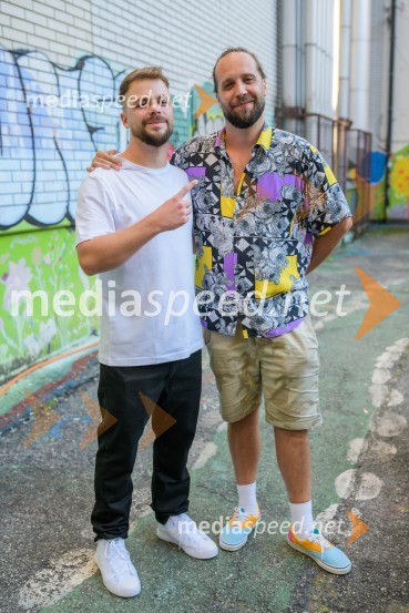  Michael Leopold- Leopold I., glasbenik;  Marko Kocjan - Emkej, glasbenikFrišno/Fresh, dan nove slovenske glasbe 2023