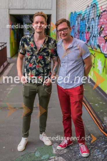  Gašper Mihelič, 2B;  Primož Mihelič, 2BFrišno/Fresh, dan nove slovenske glasbe 2023