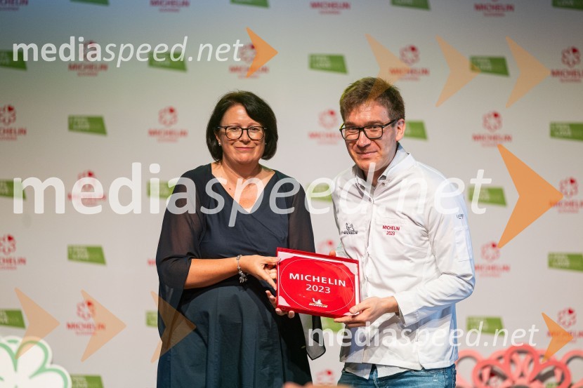  ... ;  Blaž Derlink, glavni kuhar, Vila PlaninkaMichelin Guide Slovenija 2023