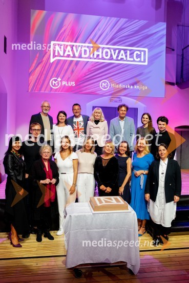  ... ;  David Zupančič, specializant infektologije, pisatelj in spletni vplivnež;  Jelka Reichman, slikarka in ilustratorka; dr. Kristijan  Musek Lešnik, psiholog;  Tina  Bončina, psihoterapevtka in knjižna avtorica;  Urška Fartelj, avtorica kuharskega bloga, pisateljica;  Bruno Šimleša, priznani hrvaški pisec literature s področja popularne psihologije in duhovnosti;  Simona Mele, predsednica uprave Mladinska knjiga; dr. Ljubica Marjanovič Umek, psihologinja;  Zvezdana  Mlakar, igralka;  Andrej Blatnik, pisatelj;  ... ;  Alenka Kepic Mohar, direktorica Cankarjeve založbe;  ... ;  ... ;  Rok Smolej, televizijecSrečanje z Navdihovalci v Mladinski knjigi