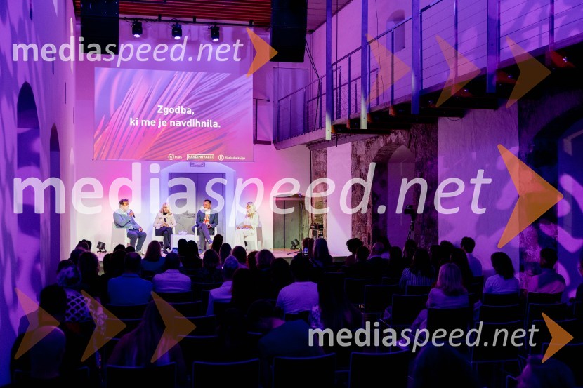  Andrej Blatnik, pisatelj; dr. Ljubica Marjanovič Umek, psihologinja;  Bruno Šimleša, priznani hrvaški pisec literature s področja popularne psihologije in duhovnosti;  Bernarda Žarn, voditeljicaSrečanje z Navdihovalci v Mladinski knjigi