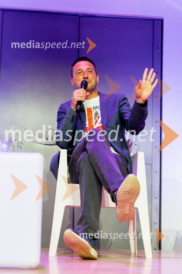  Bruno Šimleša, priznani hrvaški pisec literature s področja popularne psihologije in duhovnostiSrečanje z Navdihovalci v Mladinski knjigi