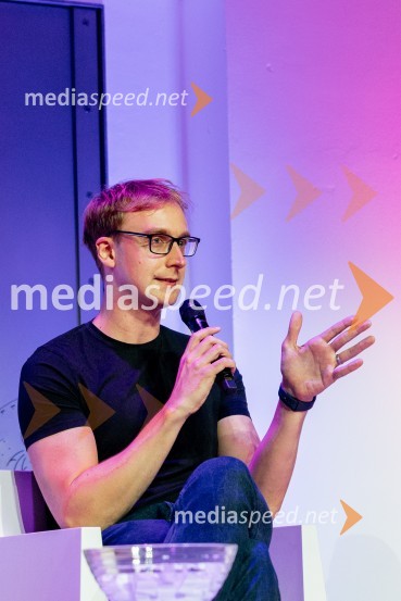  David Zupančič, specializant infektologije, pisatelj in spletni vplivnežSrečanje z Navdihovalci v Mladinski knjigi