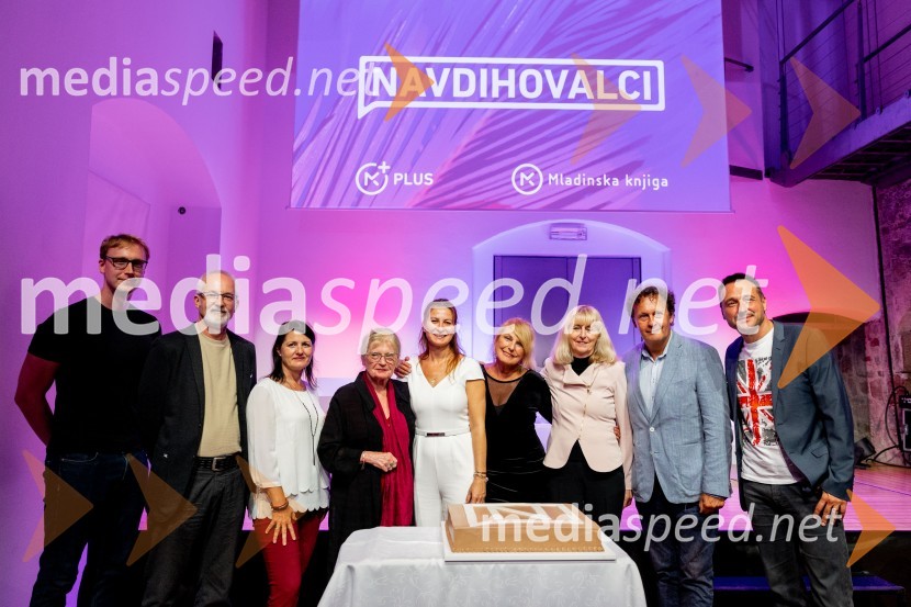  David Zupančič, specializant infektologije, pisatelj in spletni vplivnež; dr. Kristijan  Musek Lešnik, psiholog;  Tina  Bončina, psihoterapevtka in knjižna avtorica;  Jelka Reichman, slikarka in ilustratorka;  Urška Fartelj, avtorica kuharskega bloga, pisateljica;  Zvezdana  Mlakar, igralka; dr. Ljubica Marjanovič Umek, psihologinja;  Andrej Blatnik, pisatelj;  Bruno Šimleša, priznani hrvaški pisec literature s področja popularne psihologije in duhovnostiSrečanje z Navdihovalci v Mladinski knjigi