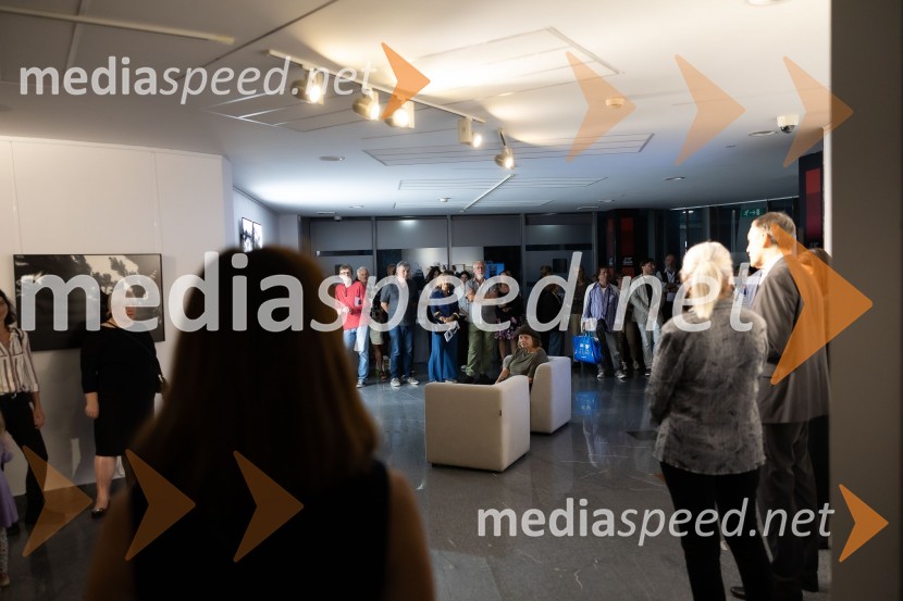 Odprtje razstave Črno na belem akademske slikarke Tine Konec, Generali galerija