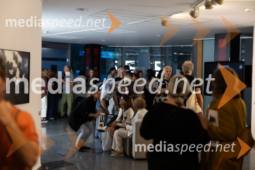 Odprtje razstave Črno na belem akademske slikarke Tine Konec, Generali galerija