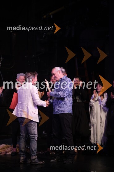  Aljoša Ternovšek, igralec;  ... Zadnji Hamlet, premiera, Prešernovo gledališče Kranj