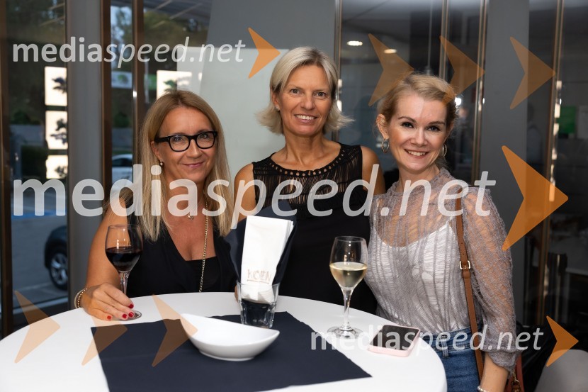 Odprtje razstave Črno na belem akademske slikarke Tine Konec, Generali galerija