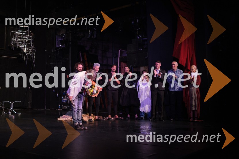  Aljoša Ternovšek, igralecZadnji Hamlet, premiera, Prešernovo gledališče Kranj