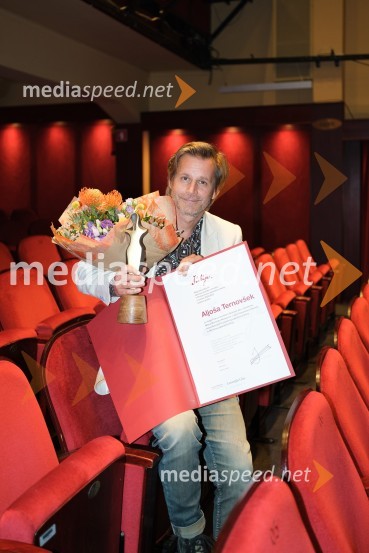  Aljoša Ternovšek, igralecZadnji Hamlet, premiera, Prešernovo gledališče Kranj