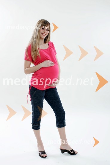 Živa Vadnov, Miss Slovenije 2004 in manekenkaŽiva Vadnov o svoji nosečnosti