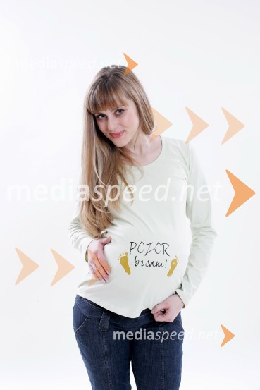 Živa Vadnov, Miss Slovenije 2004 in manekenkaŽiva Vadnov o svoji nosečnosti