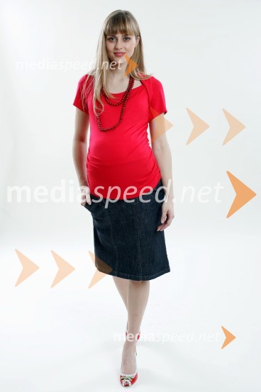 Živa Vadnov, Miss Slovenije 2004 in manekenkaŽiva Vadnov o svoji nosečnosti