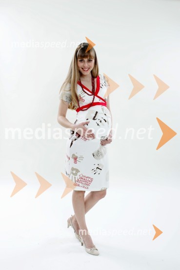 Živa Vadnov, Miss Slovenije 2004 in manekenkaŽiva Vadnov o svoji nosečnosti