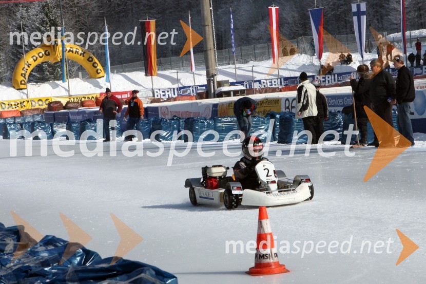 Tudi gokart na ledu, s spyke-iSPEEDWAY NA LEDU, polfinale svetovnega prvenstva posameznikov, 2. dirka