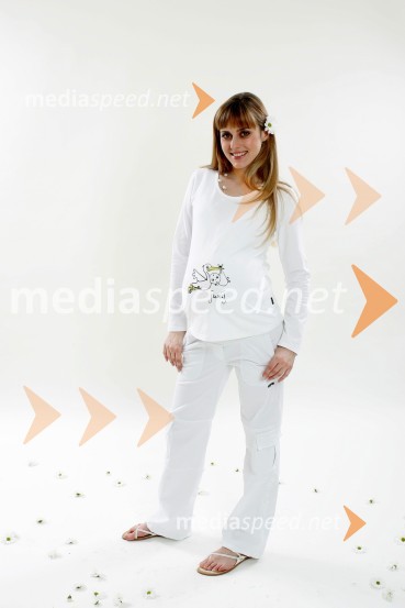 Živa Vadnov, Miss Slovenije 2004 in manekenkaŽiva Vadnov o svoji nosečnosti