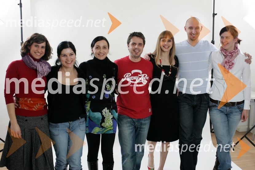 Maja Hren, umetnica ličenja, Andreja Švikart, La Vie, ..., Thomas Črnčec, fotograf in snemalec agencije Mediaspeed, Živa Vadnov, Miss Slovenije 2004 in manekenka, ... in ...Živa Vadnov o svoji nosečnosti