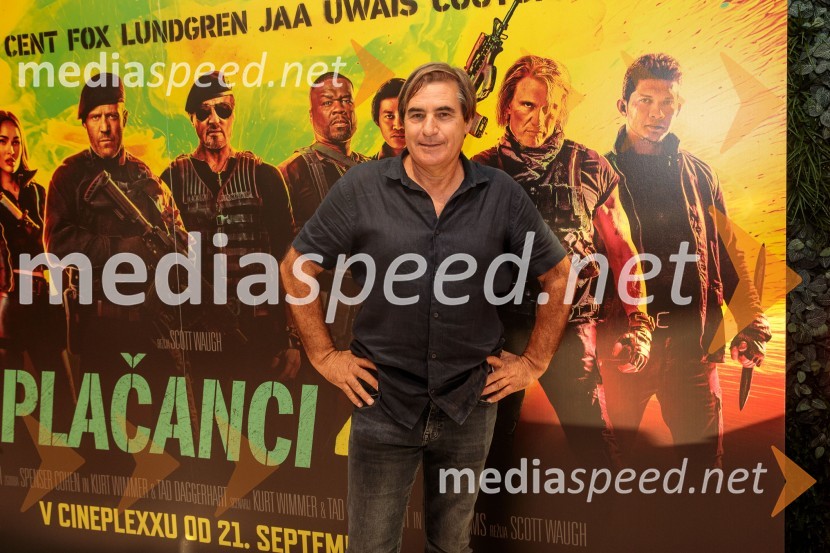  Rok Cvetkov, kaskaderAction Night s filmom Plačanci 4 v Cineplexx Ljubljana