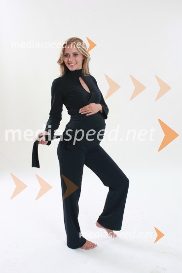 Živa Vadnov, Miss Slovenije 2004 in manekenkaŽiva Vadnov o svoji nosečnosti