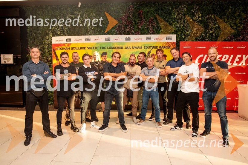 Action Night s filmom Plačanci 4 v Cineplexx Ljubljana